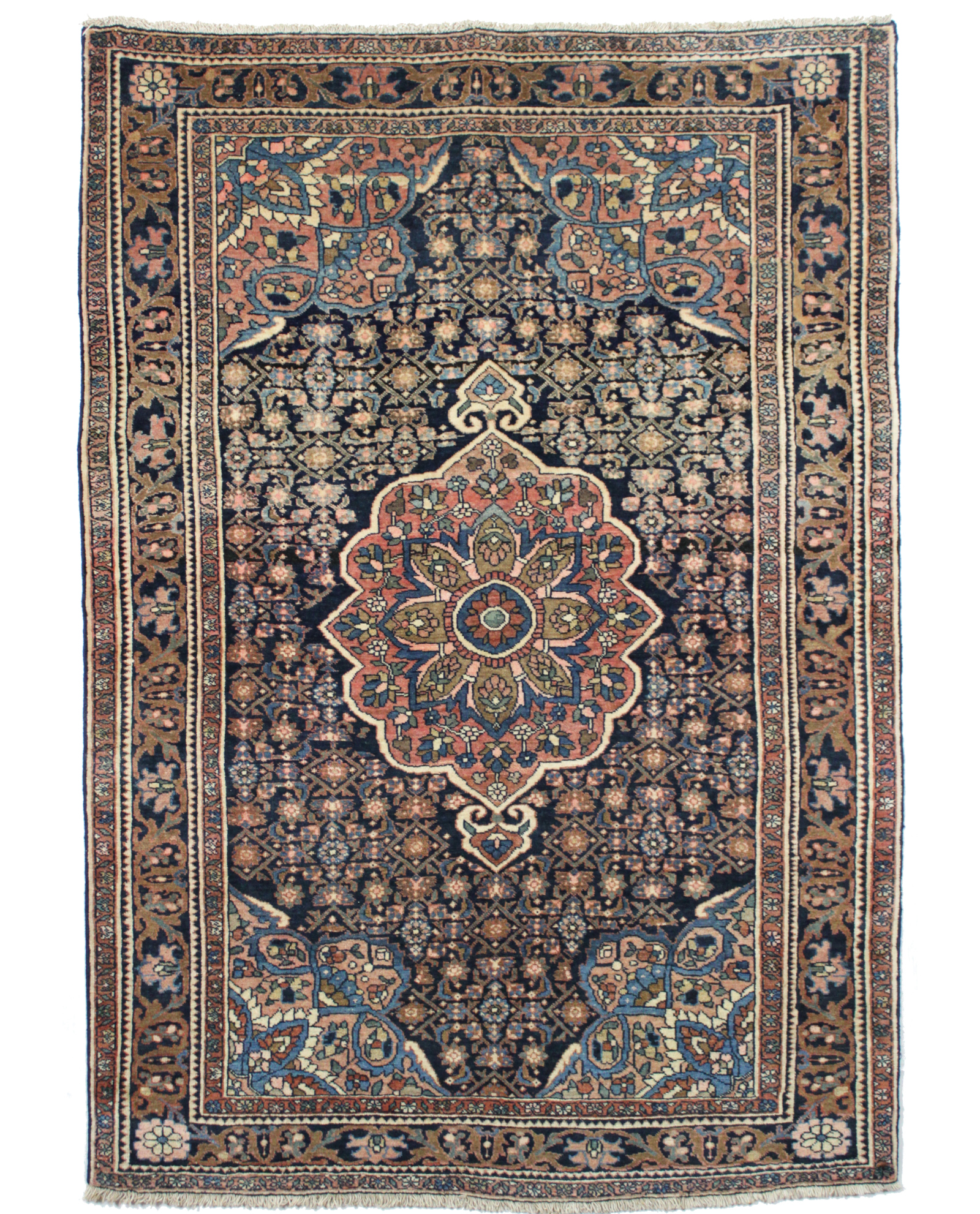 profiel Serena De kerk Perzisch tapijt Bijar 15115 | Iranian Carpet